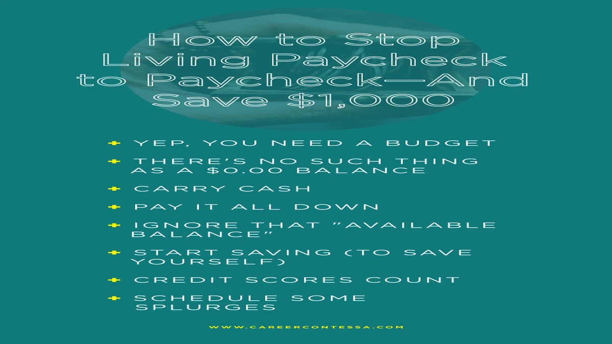 How to Stop Living Paycheck to Paycheck | The Reset